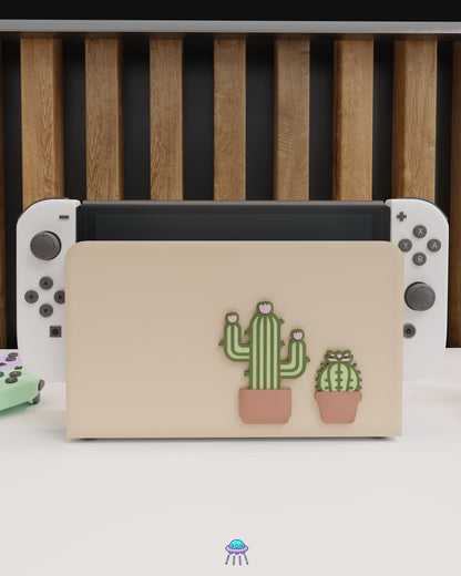 Cactus Dock Cover for Nintendo Switch – Original Faceplate Design