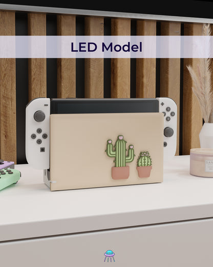 Cactus Dock Cover for Nintendo Switch – Original Faceplate Design