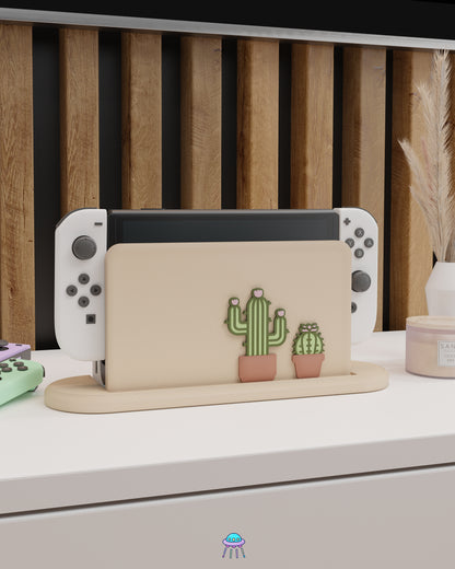 Cactus Dock Cover for Nintendo Switch – Original Faceplate Design