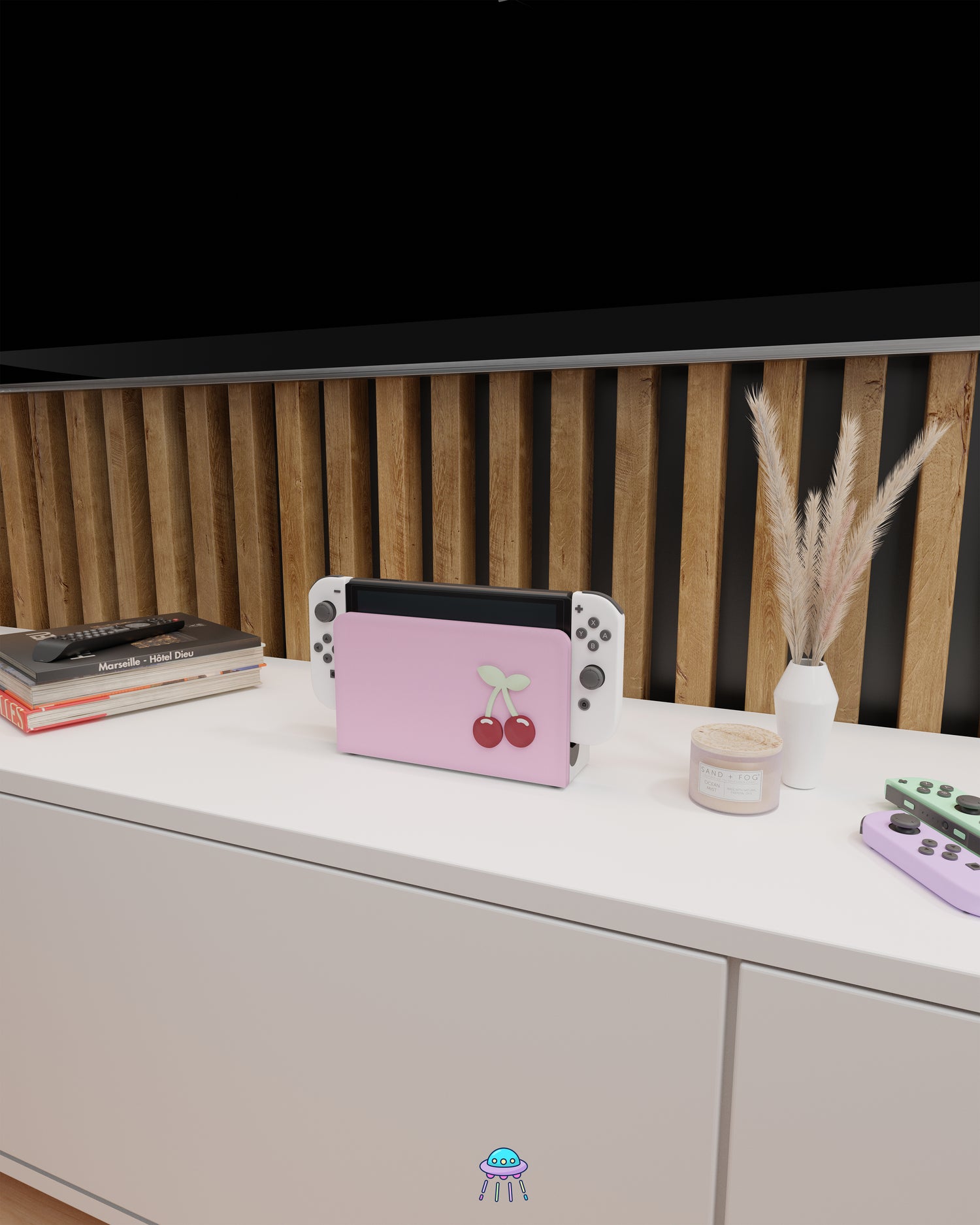 Cherry Nintendo Switch Faceplate - In Stock