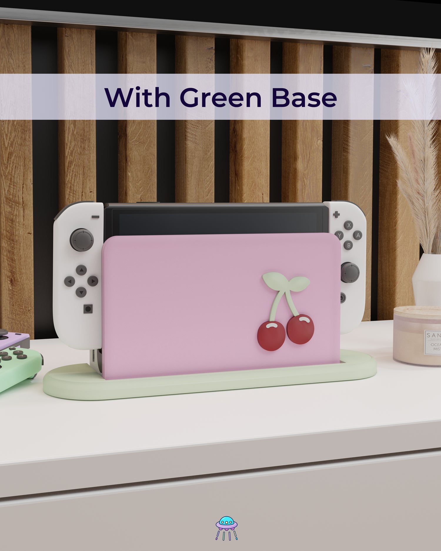 Cherry Nintendo Switch Faceplate - In Stock