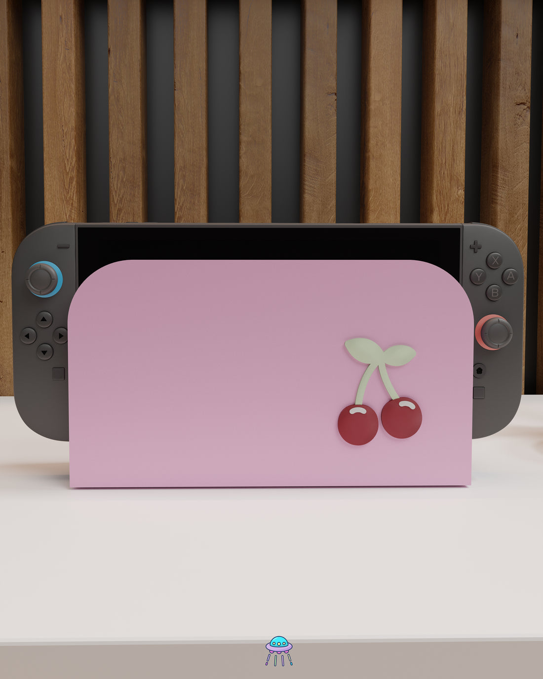 Cherry Dock Cover for Nintendo Switch 2 – Original Faceplate Design