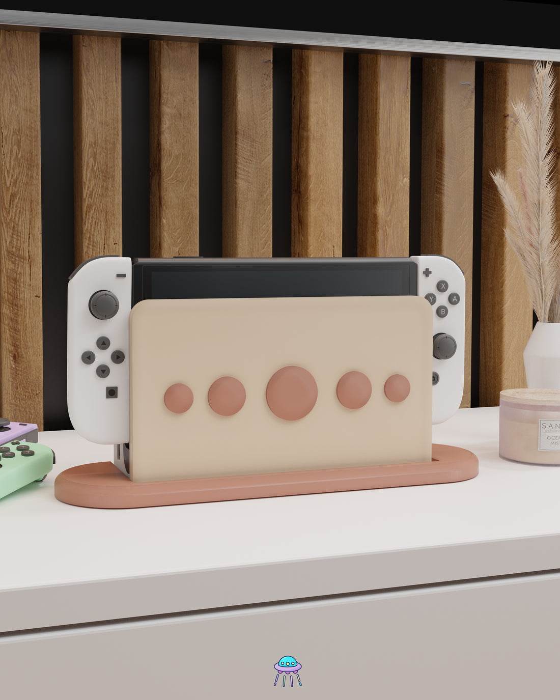 Circles Cover for Nintendo Switch – Original Faceplate Design