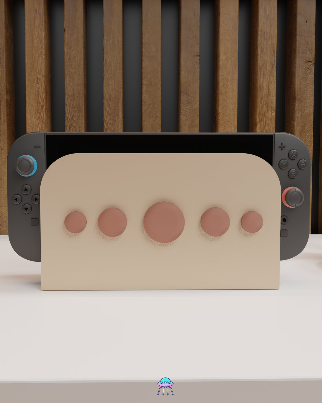 Circles Dock Cover for Nintendo Switch 2 – Original Faceplate Design