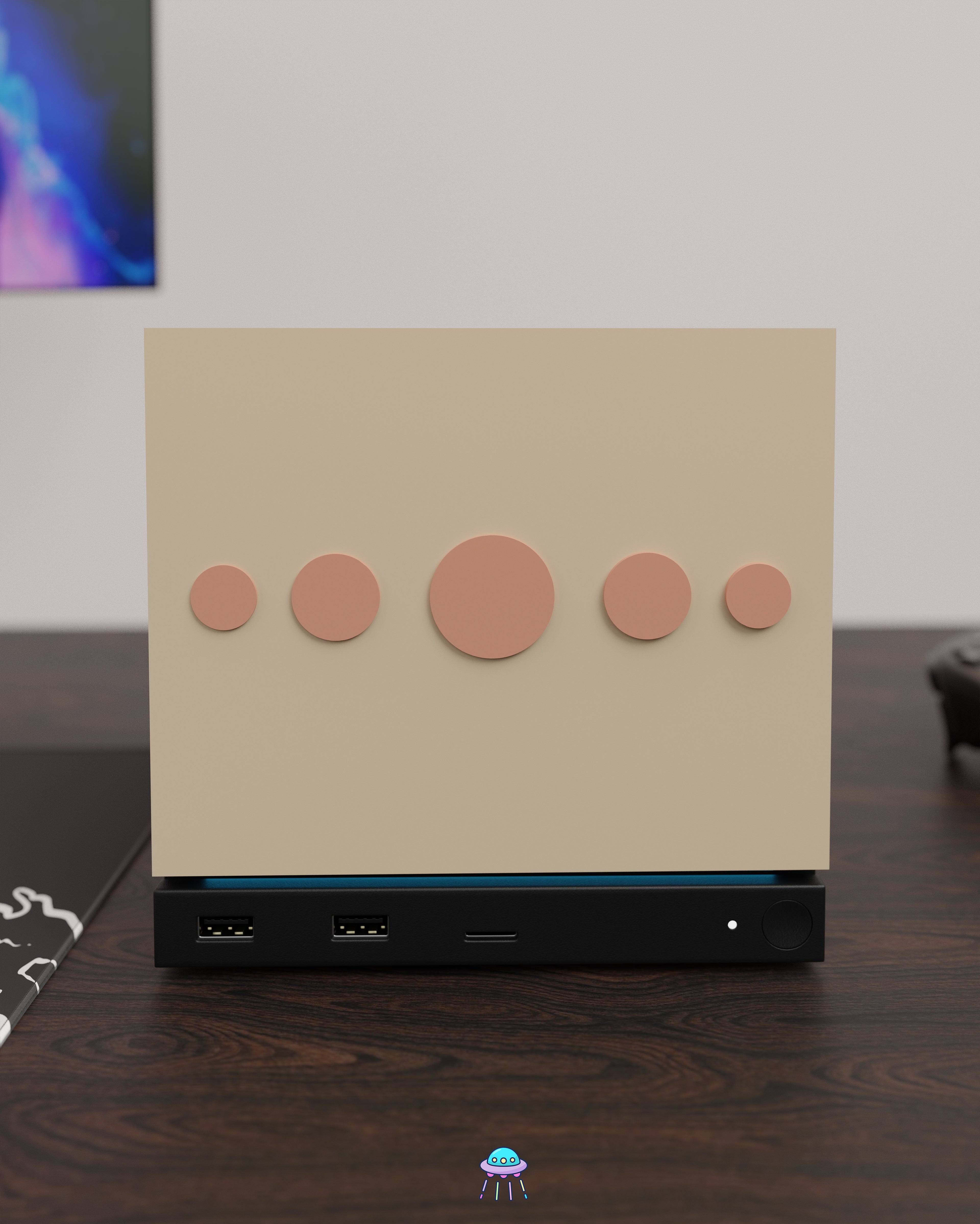 Circles Valve Steam Machine Faceplate / Face Cover - In Stock