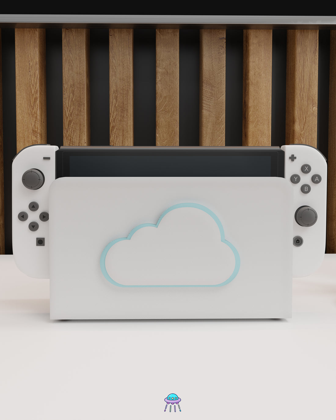 Cloud Dock Cover for Nintendo Switch – Original Faceplate Design
