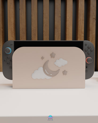 Cozy Dreams Dock Cover for Nintendo Switch 2 – Original Faceplate Design