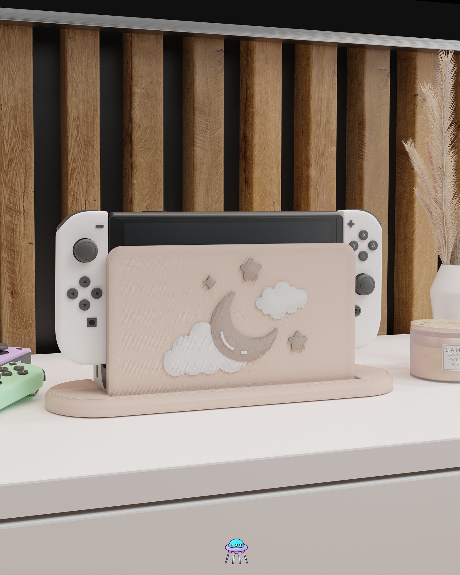 Cozy Dreams Cover for Nintendo Switch – Original Faceplate Design
