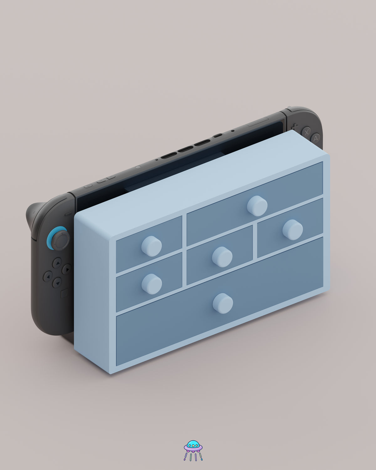 Cubbi - Nintendo Switch 2 Dock Cover With Storage