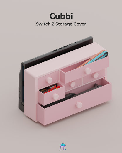 Cubbi - Nintendo Switch 2 Dock Cover With Storage