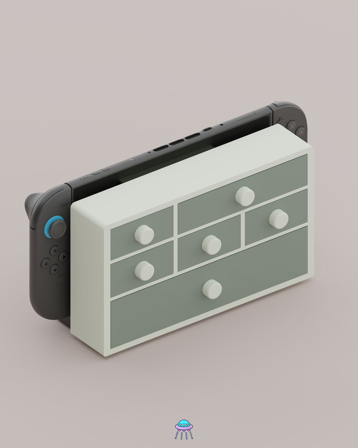Cubbi - Nintendo Switch 2 Dock Cover With Storage