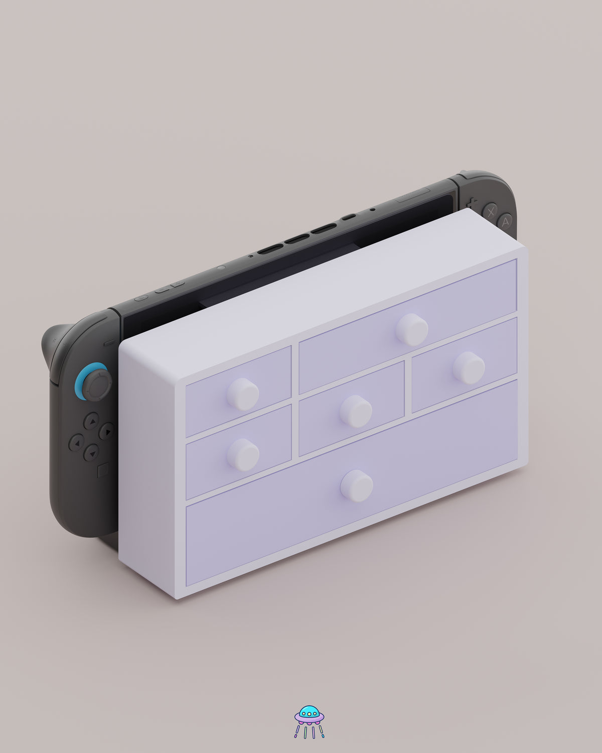 Cubbi - Nintendo Switch 2 Dock Cover With Storage