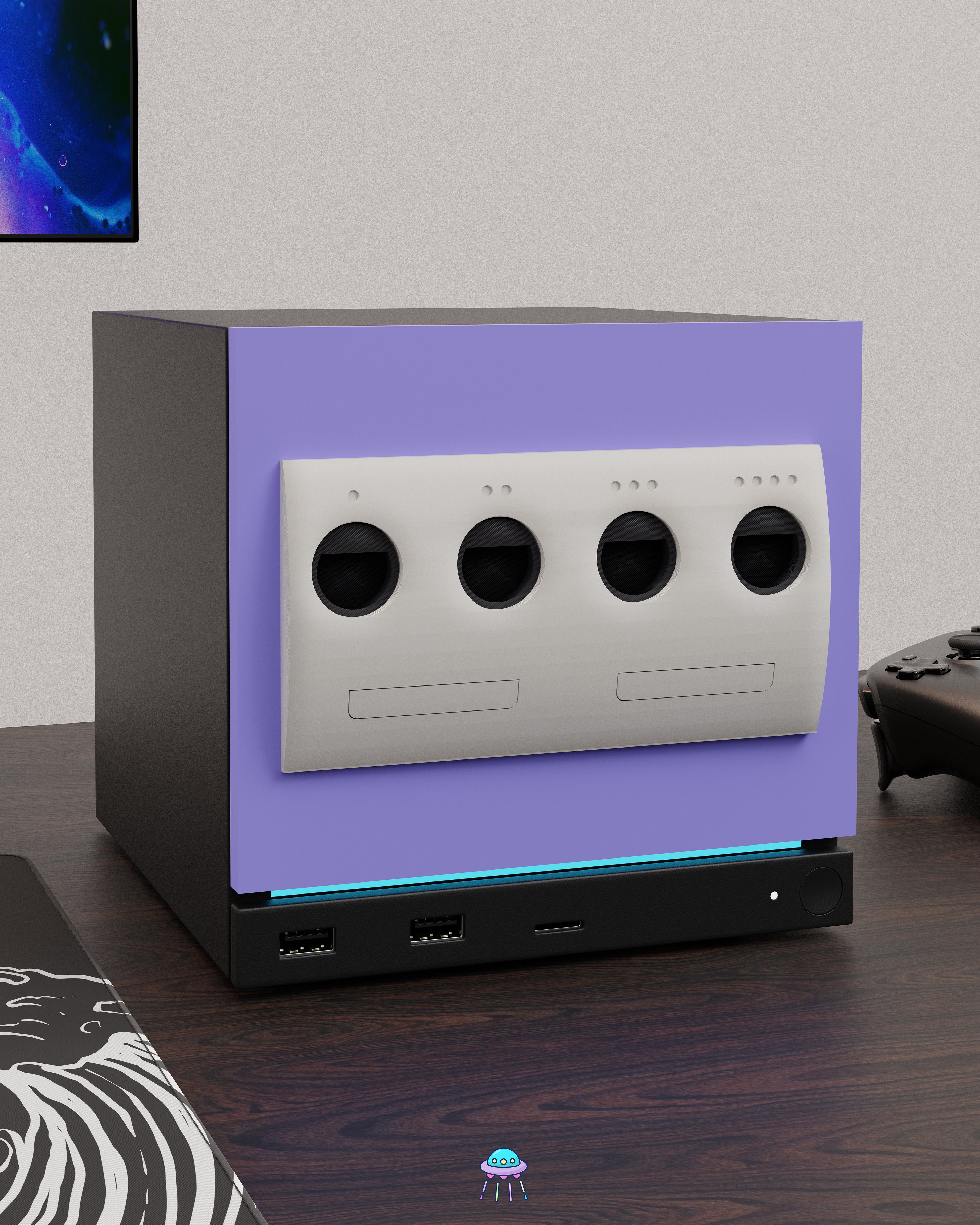 Cubey Valve Steam Machine Faceplate / Face Cover - In Stock