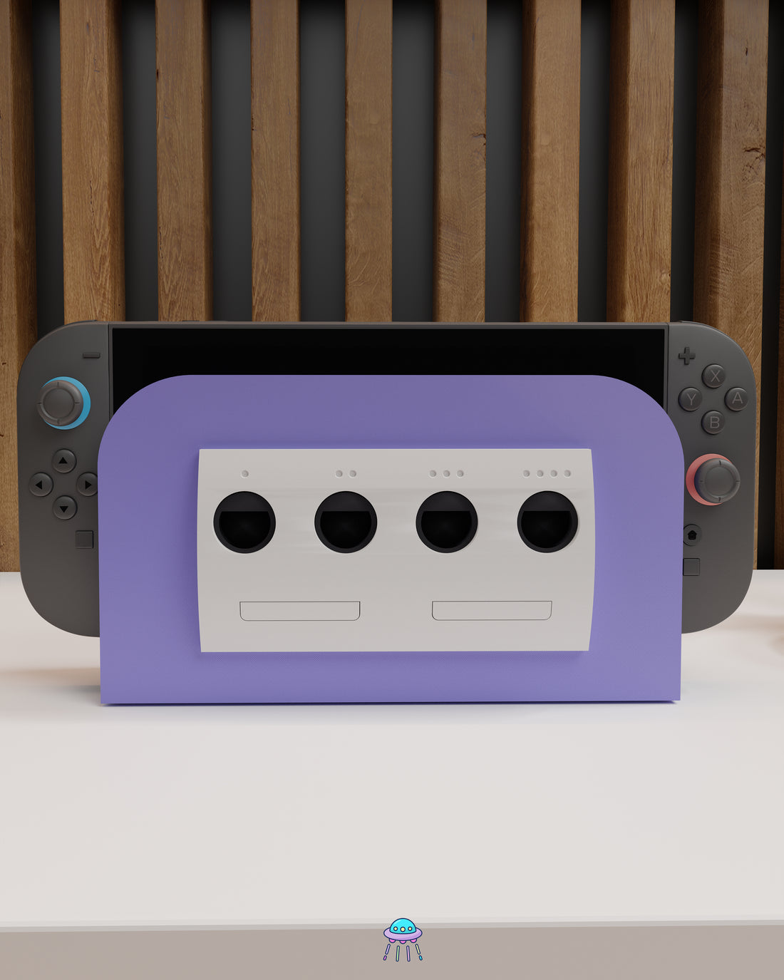 Cubey Dock Cover for Nintendo Switch 2 – Original Faceplate Design
