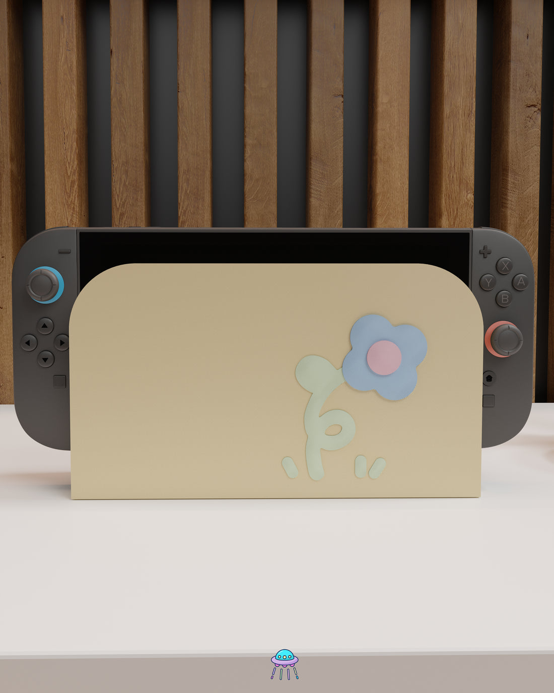 Spiral Sprout Dock Cover for Nintendo Switch 2 – Original Faceplate Design