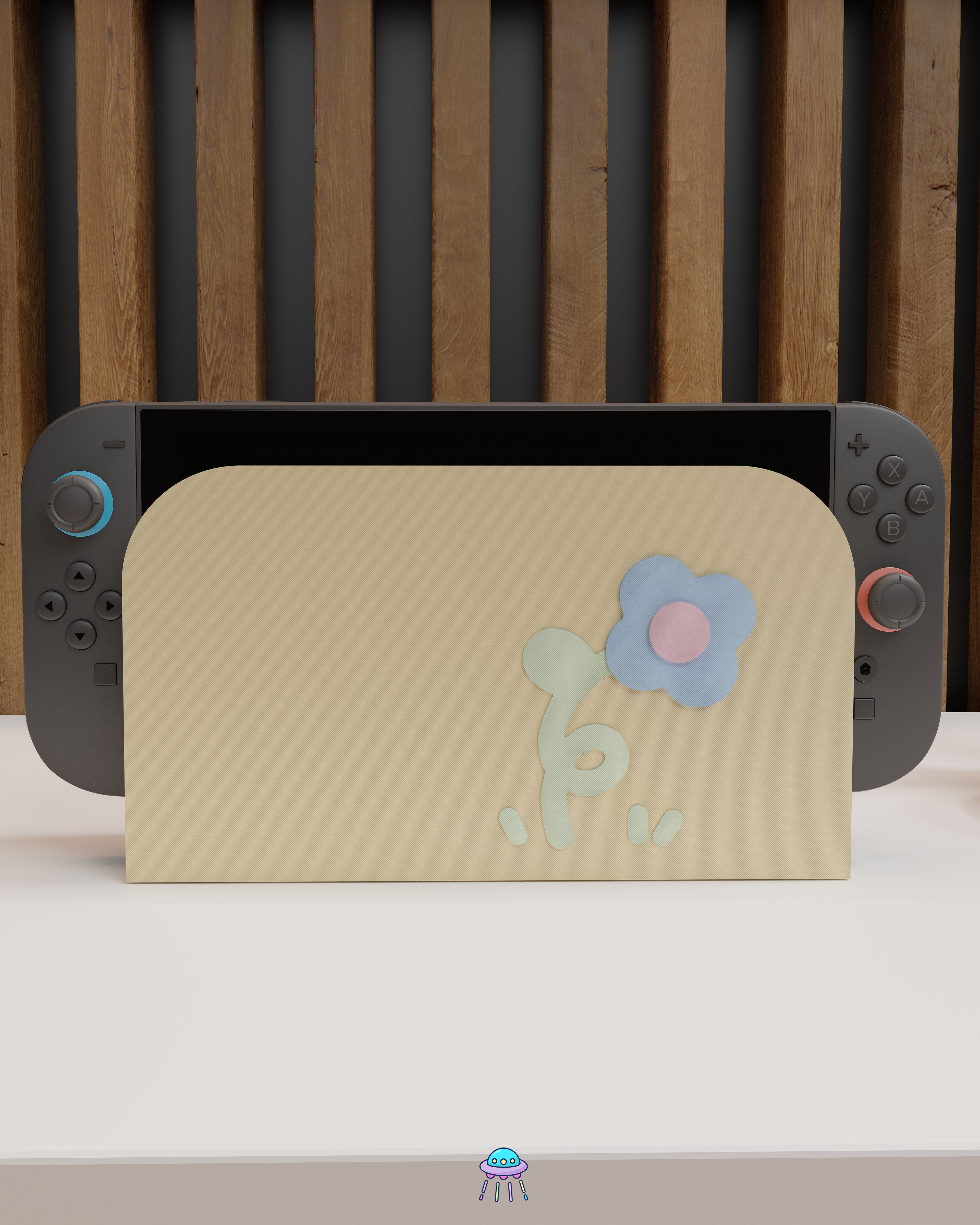 Spiral Sprout Dock Cover for Nintendo Switch 2 – Original Faceplate Design