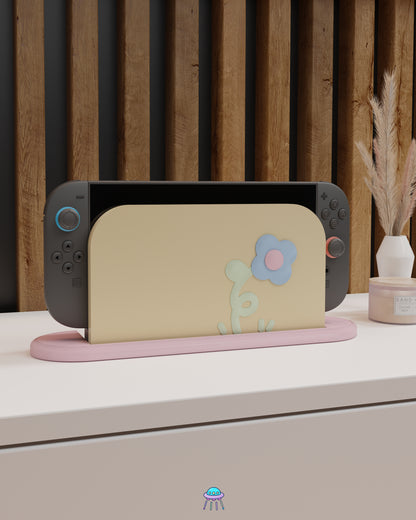 Spiral Sprout Dock Cover for Nintendo Switch 2 – Original Faceplate Design