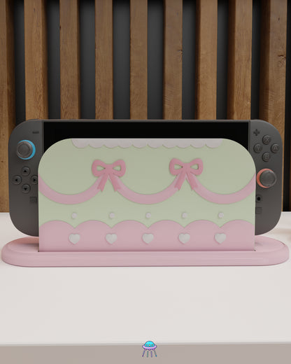 Cute Cake Dock Cover for Nintendo Switch 2 – Original Faceplate Design