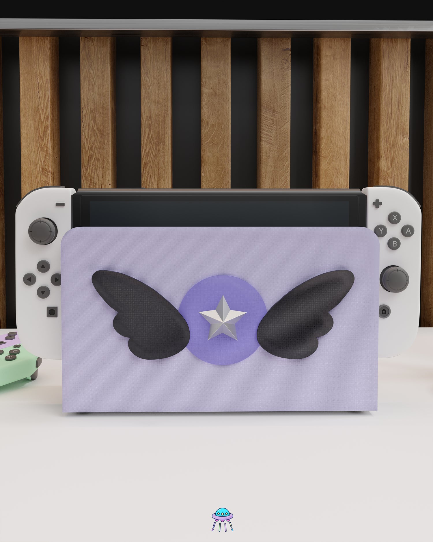 Dark Magic Dock Cover for Nintendo Switch – Original Faceplate Design