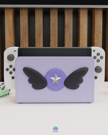 Dark Magic Dock Cover for Nintendo Switch – Original Faceplate Design