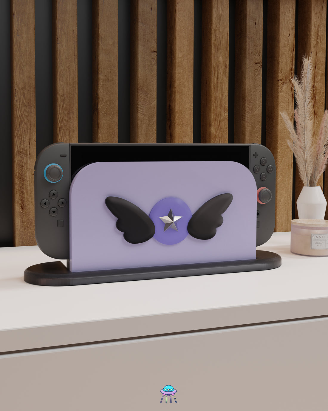 Dark Magic Dock Cover for Nintendo Switch 2 – Original Faceplate Design