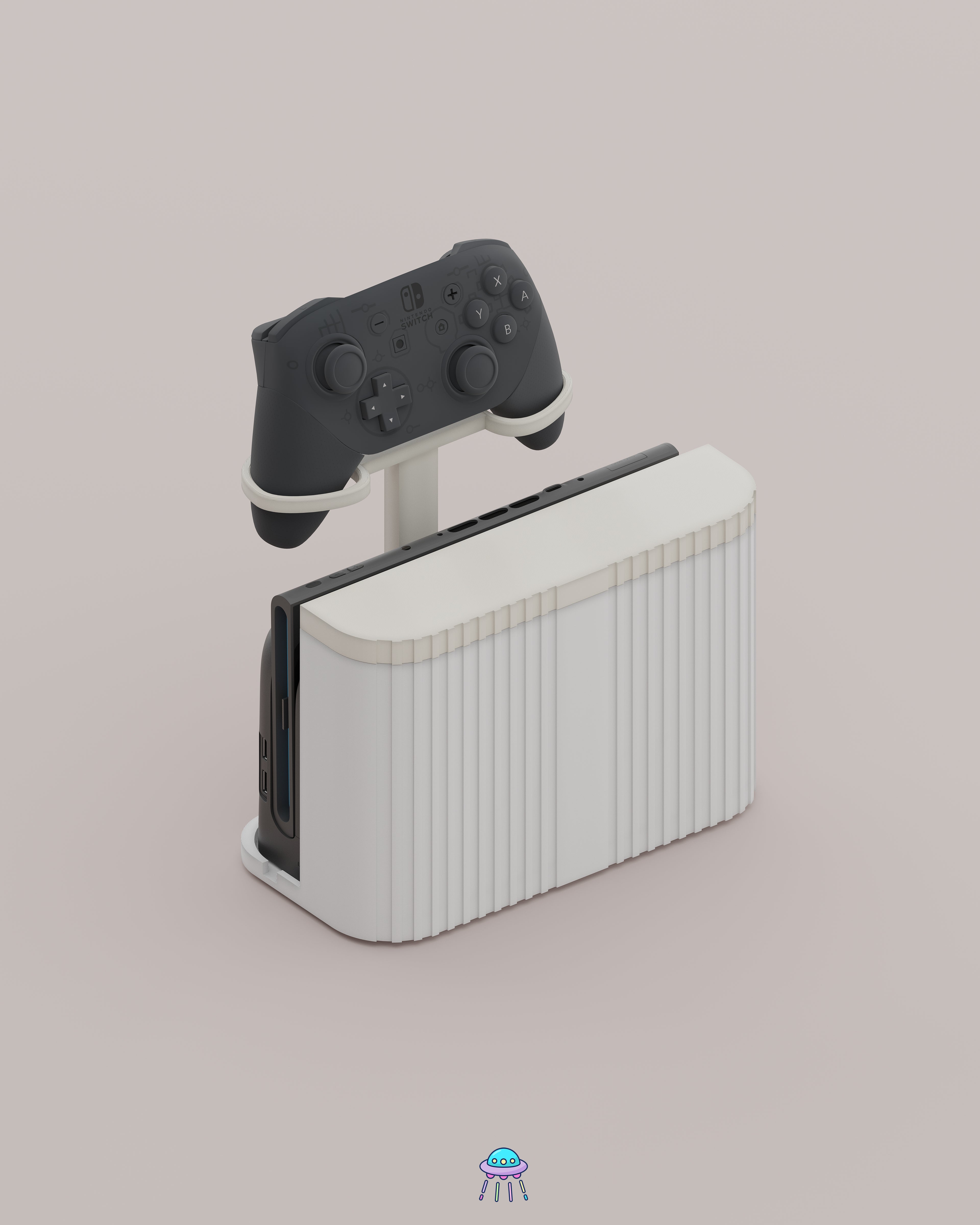 Docki - Nintendo Switch 2 Dock Cover With Storage