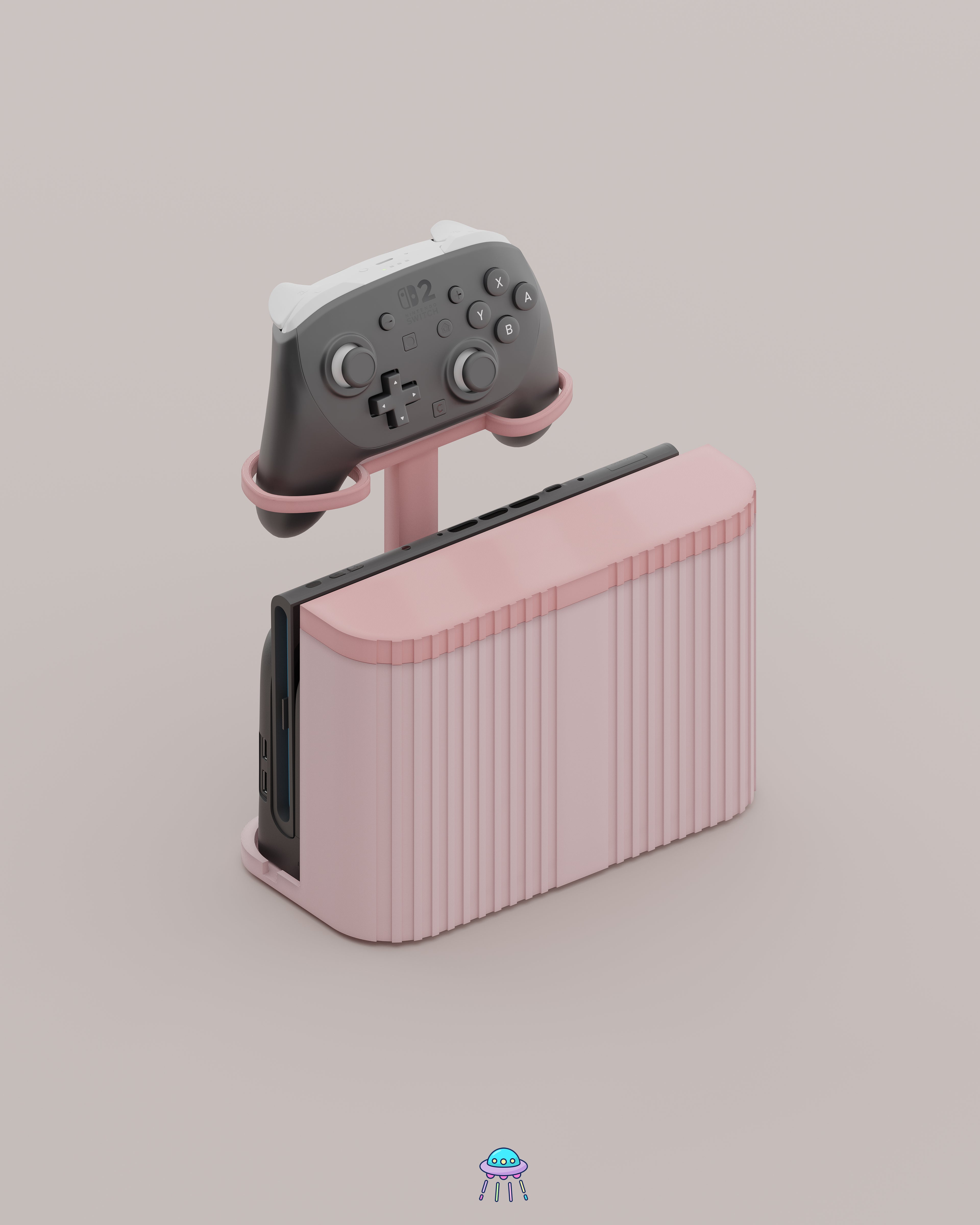 Docki - Nintendo Switch 2 Dock Cover With Storage