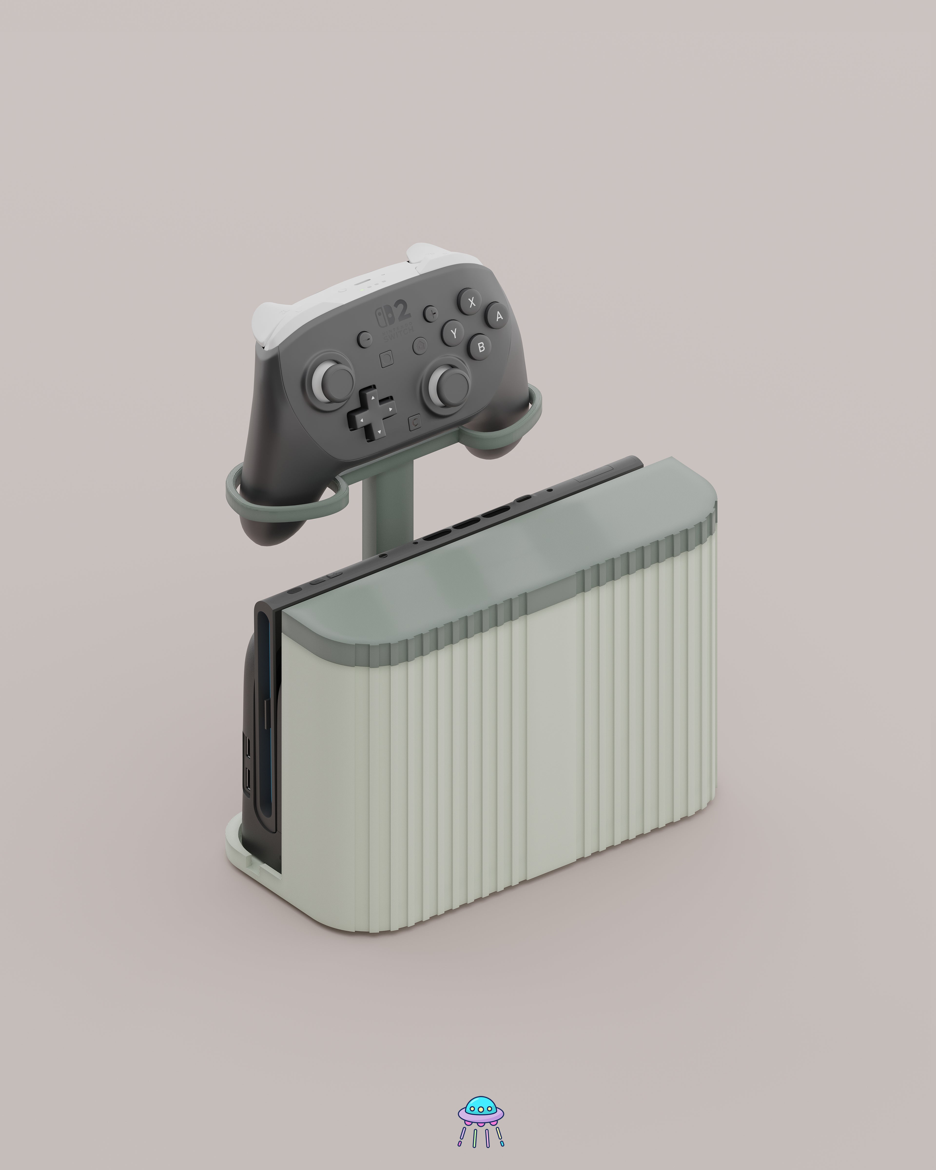 Docki - Nintendo Switch 2 Dock Cover With Storage