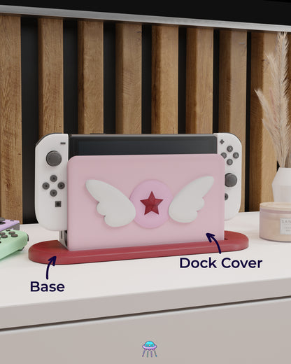 Doki Girl Cover for Nintendo Switch – Original Faceplate Design