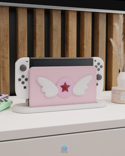 Doki Girl Cover for Nintendo Switch – Original Faceplate Design