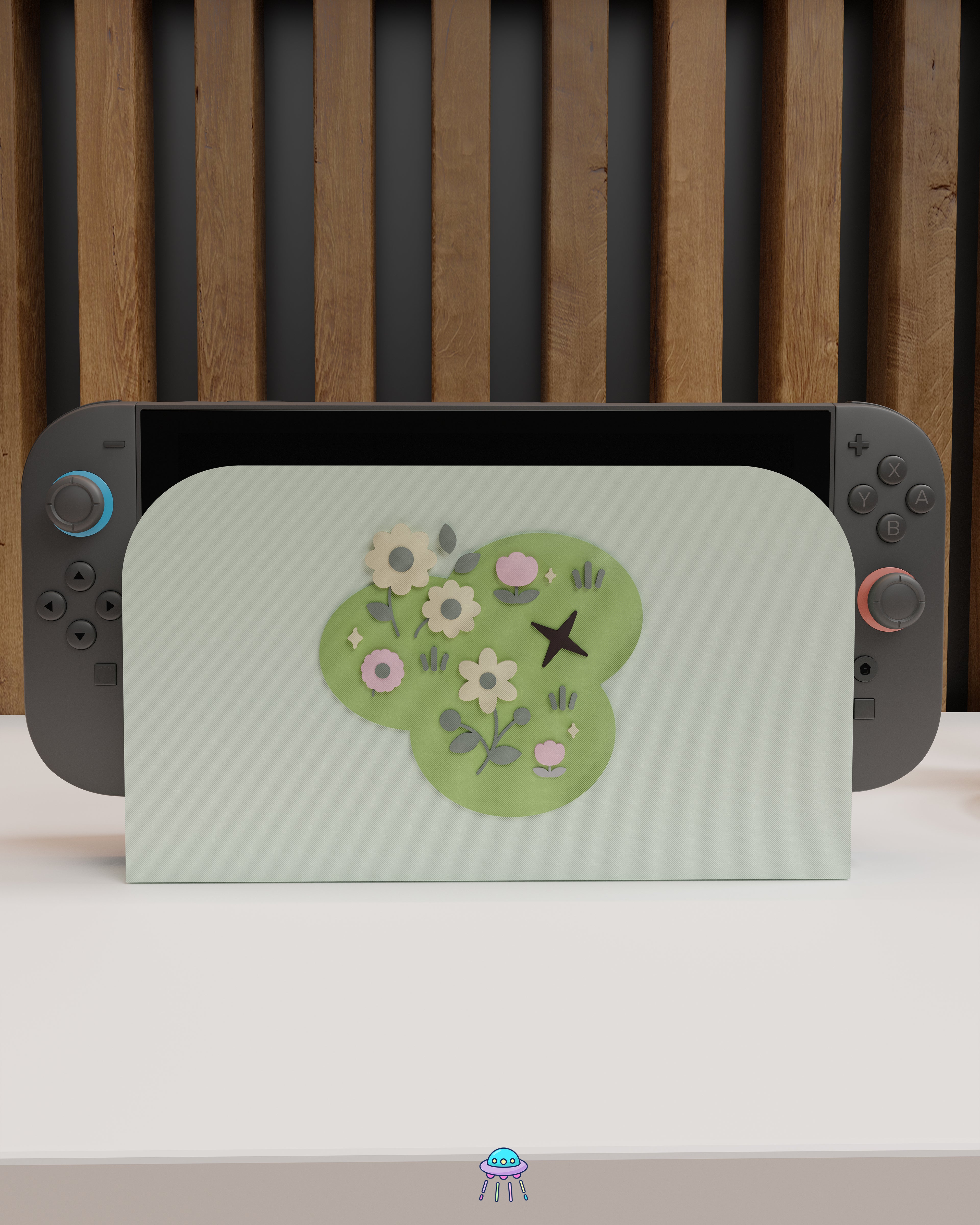 Petal Patch Cover for Nintendo Switch 2 – Original Faceplate Design