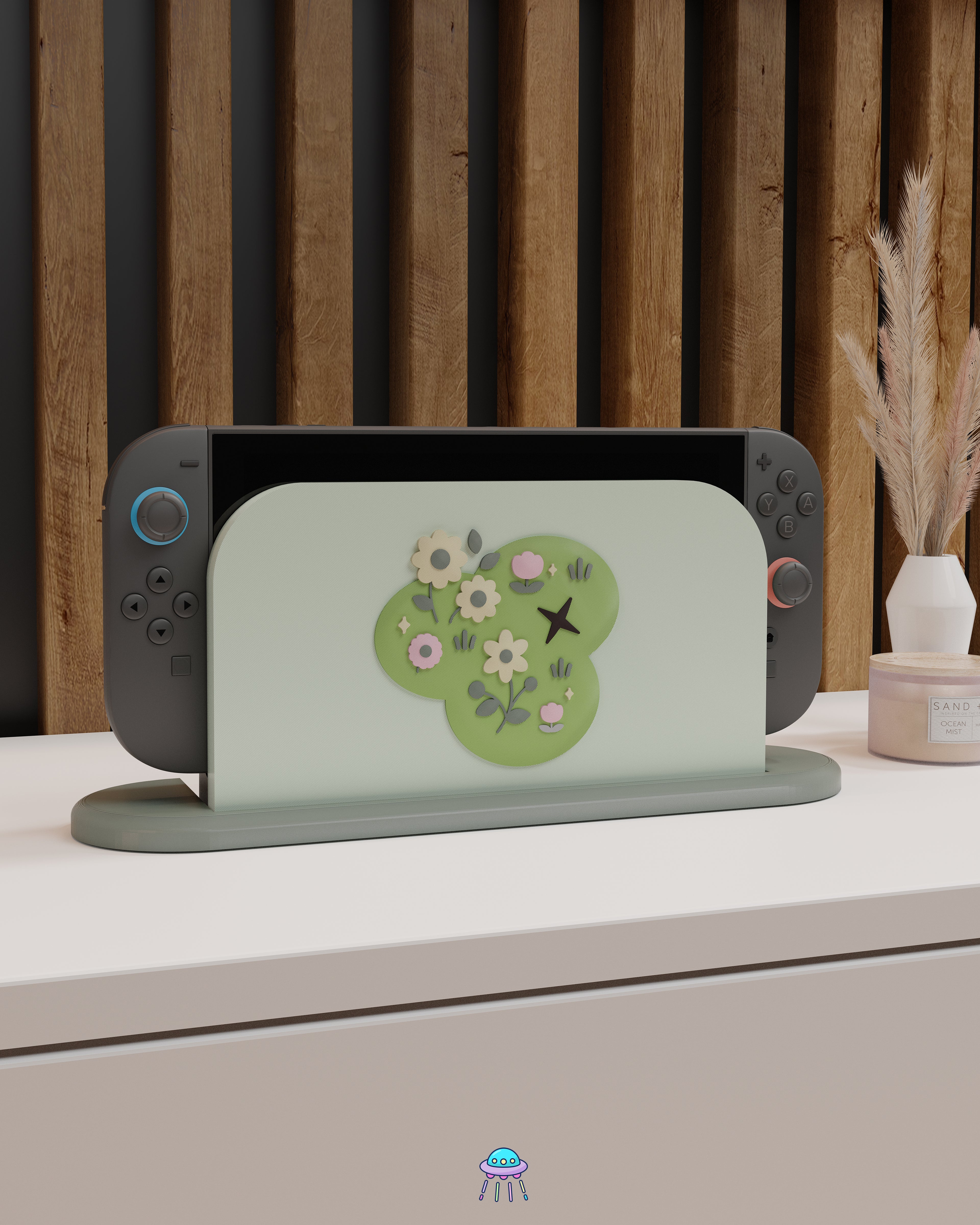 Petal Patch Cover for Nintendo Switch 2 – Original Faceplate Design