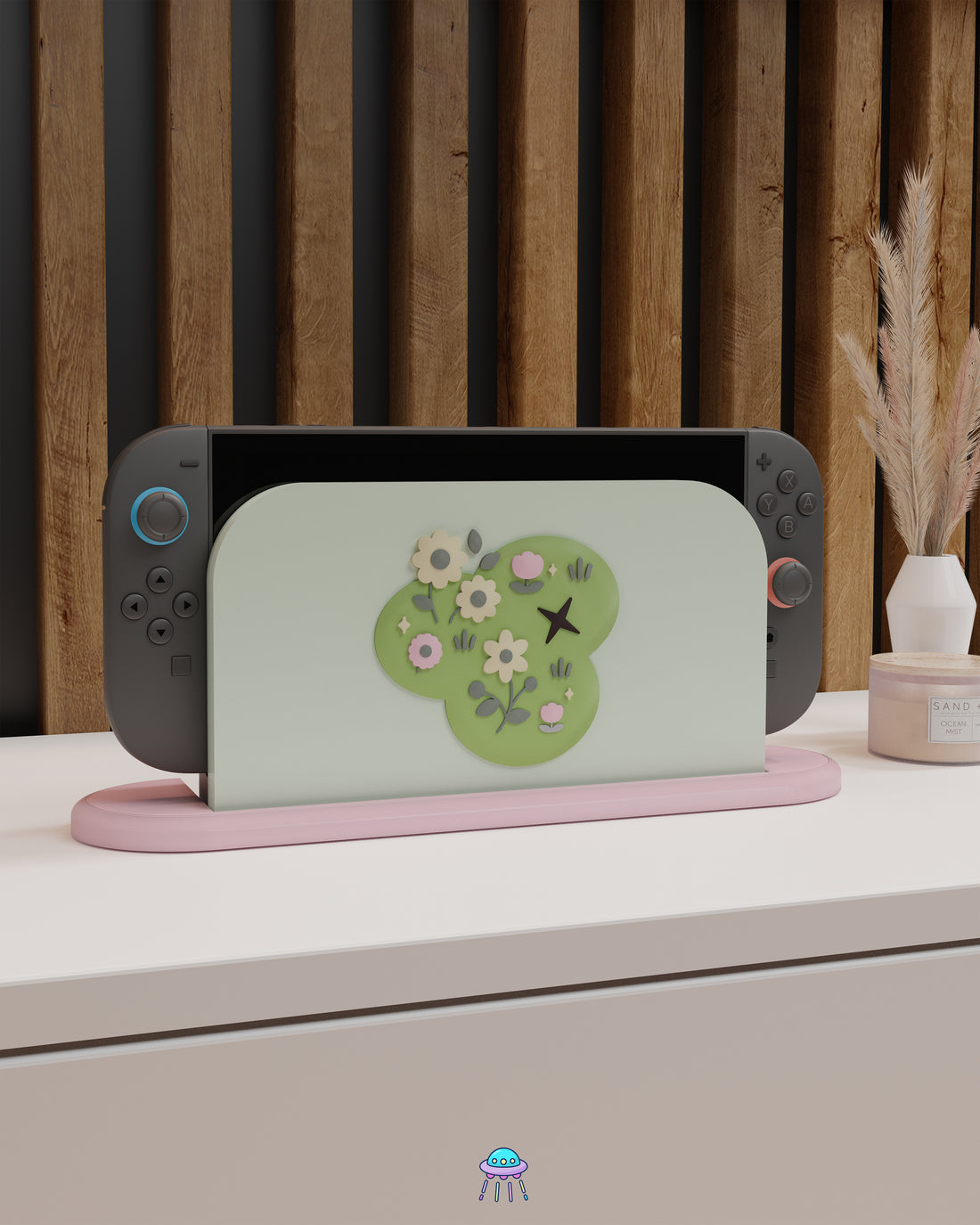 Petal Patch Cover for Nintendo Switch 2 – Original Faceplate Design