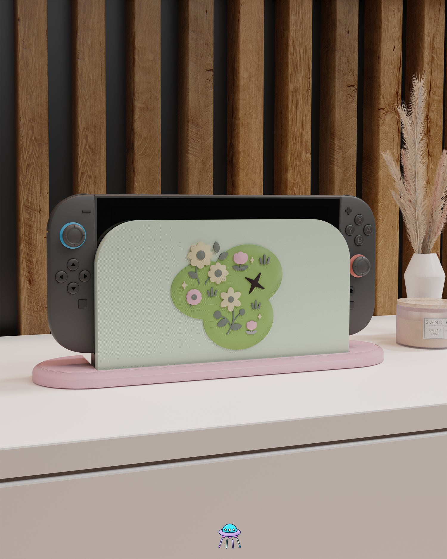 Petal Patch Cover for Nintendo Switch 2 – Original Faceplate Design