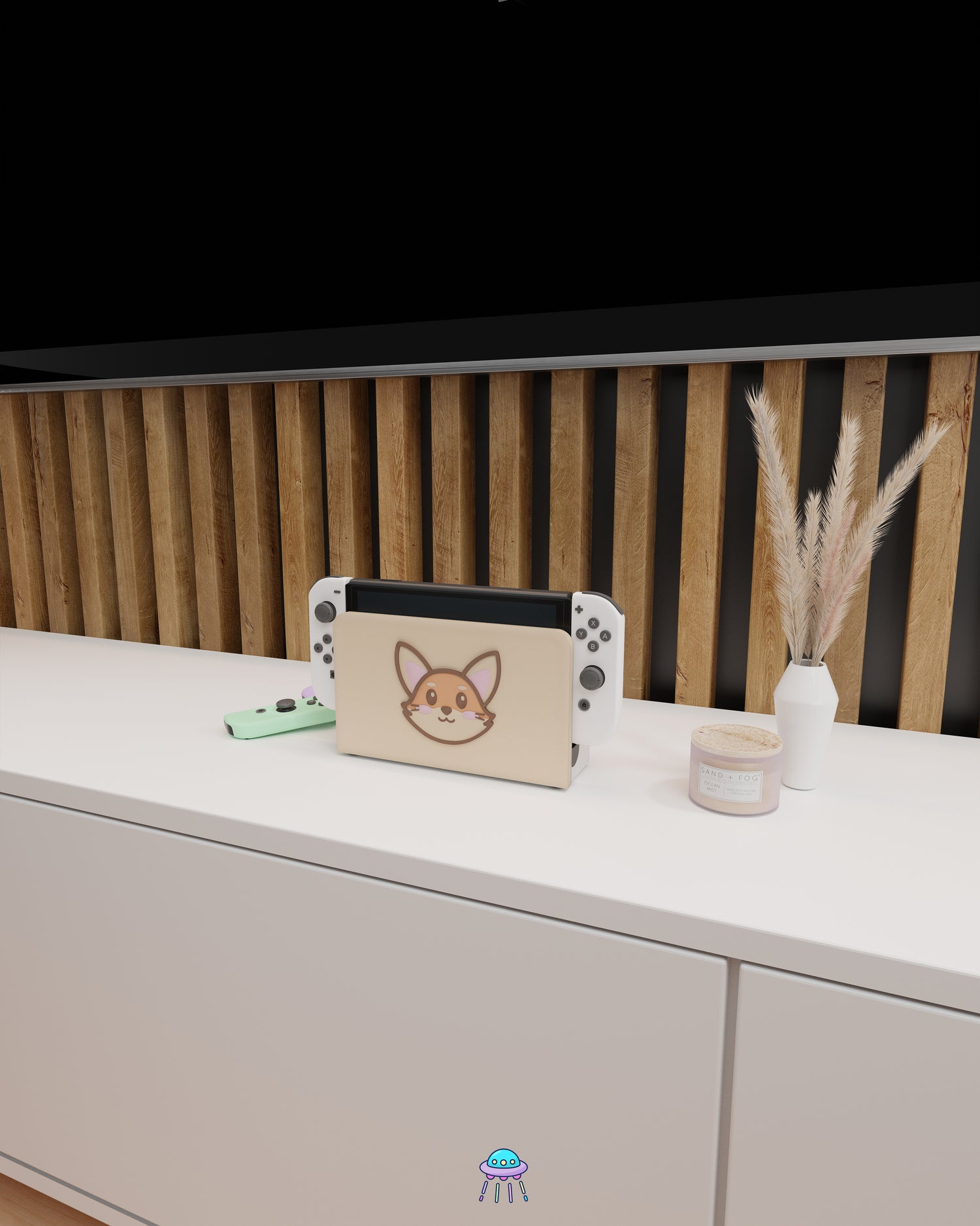 Fox Dock Cover for Nintendo Switch – Original Faceplate Design