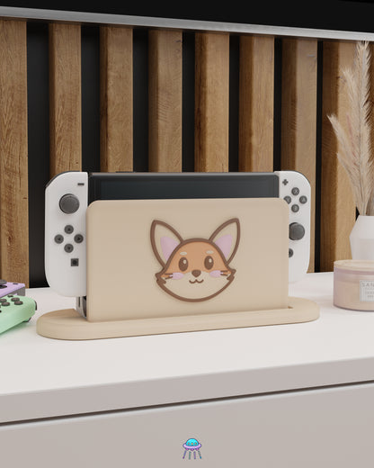 Fox Dock Cover for Nintendo Switch – Original Faceplate Design