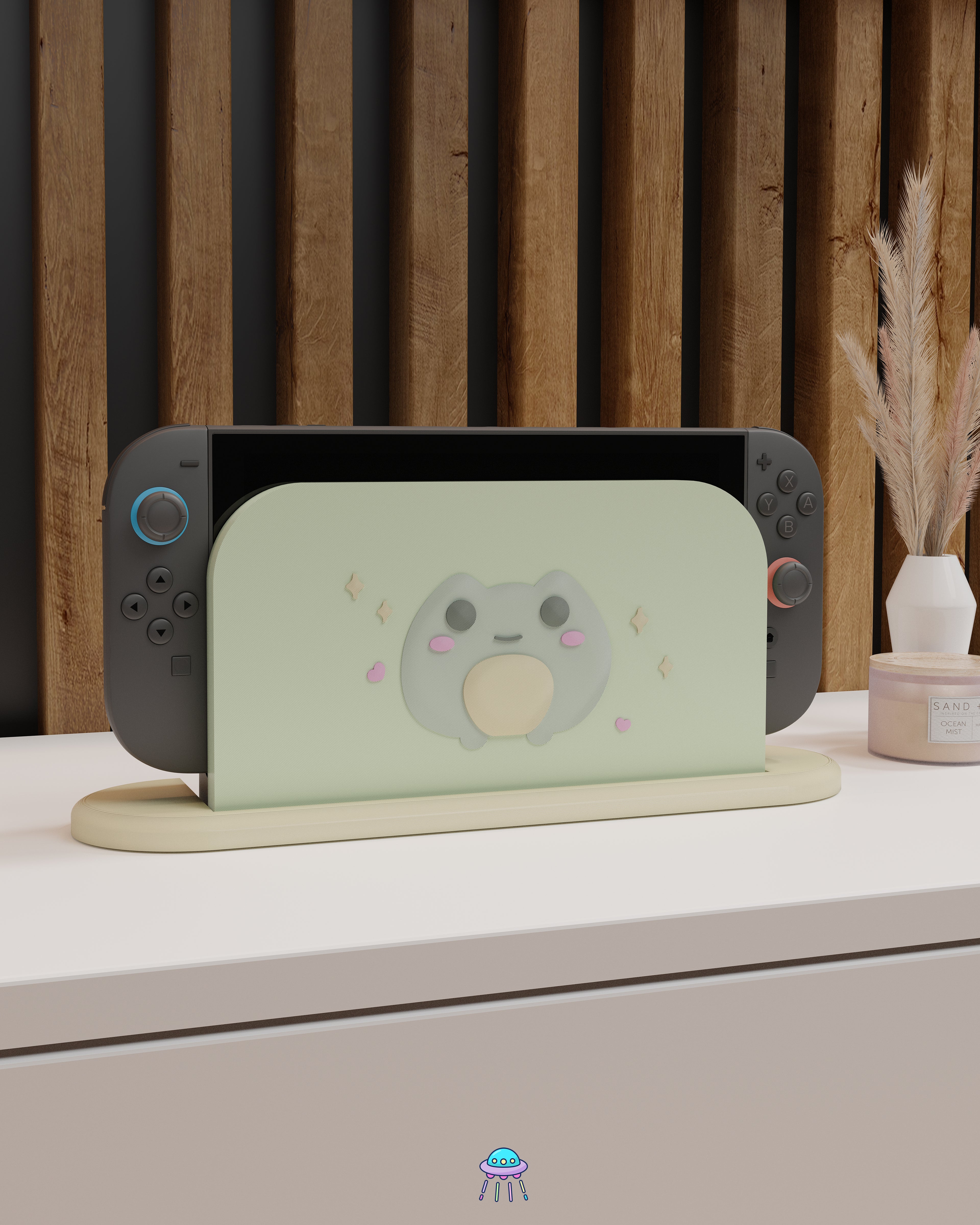 Froggy Dock Cover for Nintendo Switch 2 – Original Faceplate Design