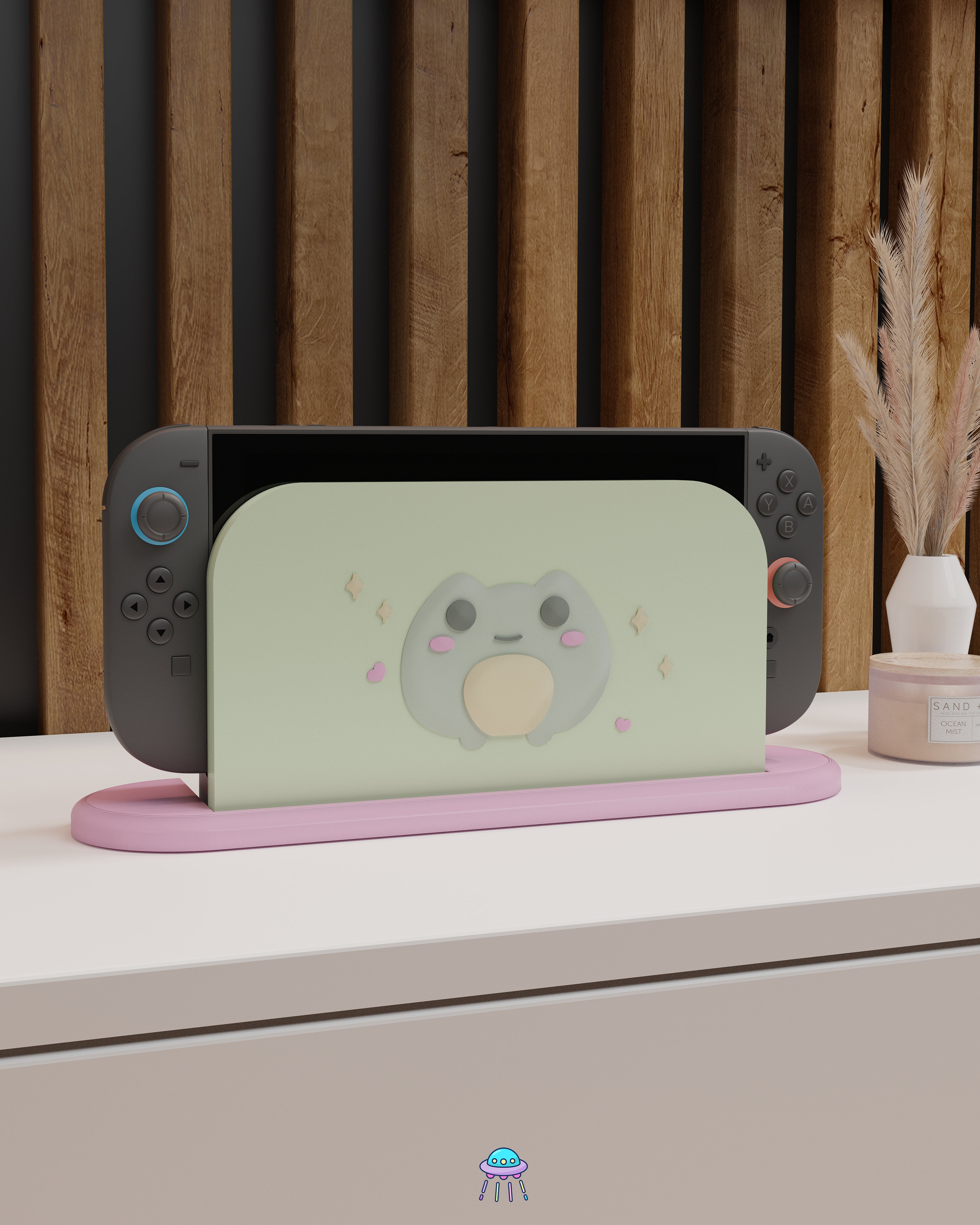 Froggy Dock Cover for Nintendo Switch 2 – Original Faceplate Design
