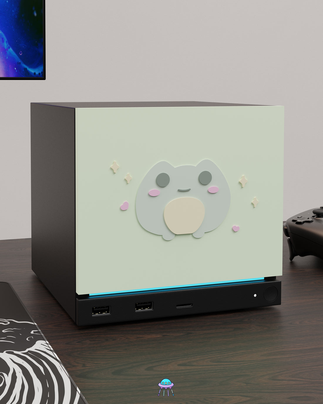 Froggy Valve Steam Machine Faceplate / Face Cover - In Stock