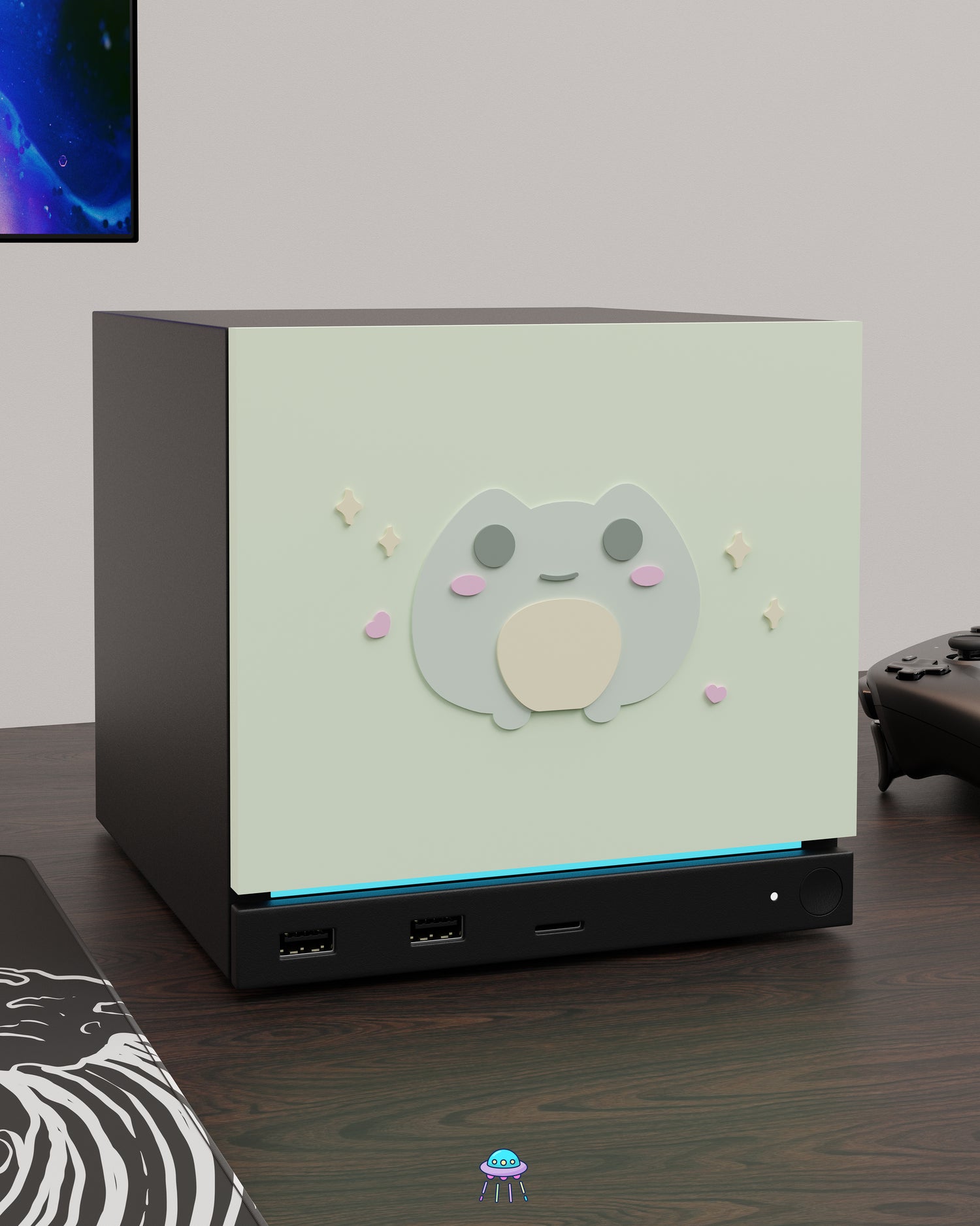 Froggy Valve Steam Machine Faceplate / Face Cover - In Stock