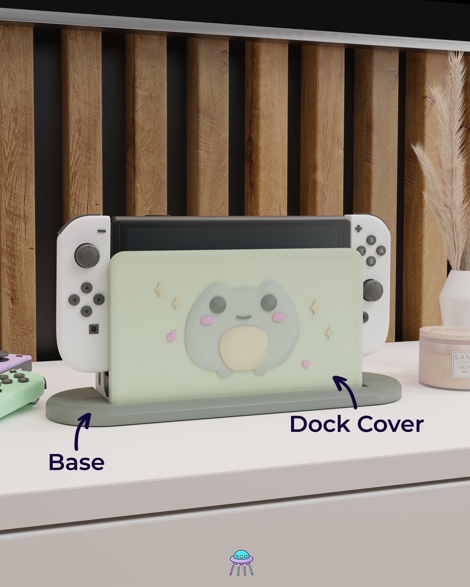 Froggy Cover for Nintendo Switch – Original Faceplate Design