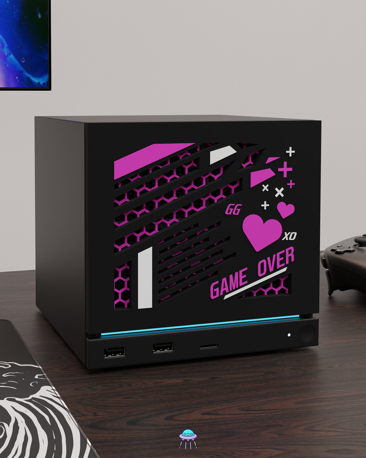 Gamer Girl Valve Steam Machine Faceplate / Face Cover - In Stock