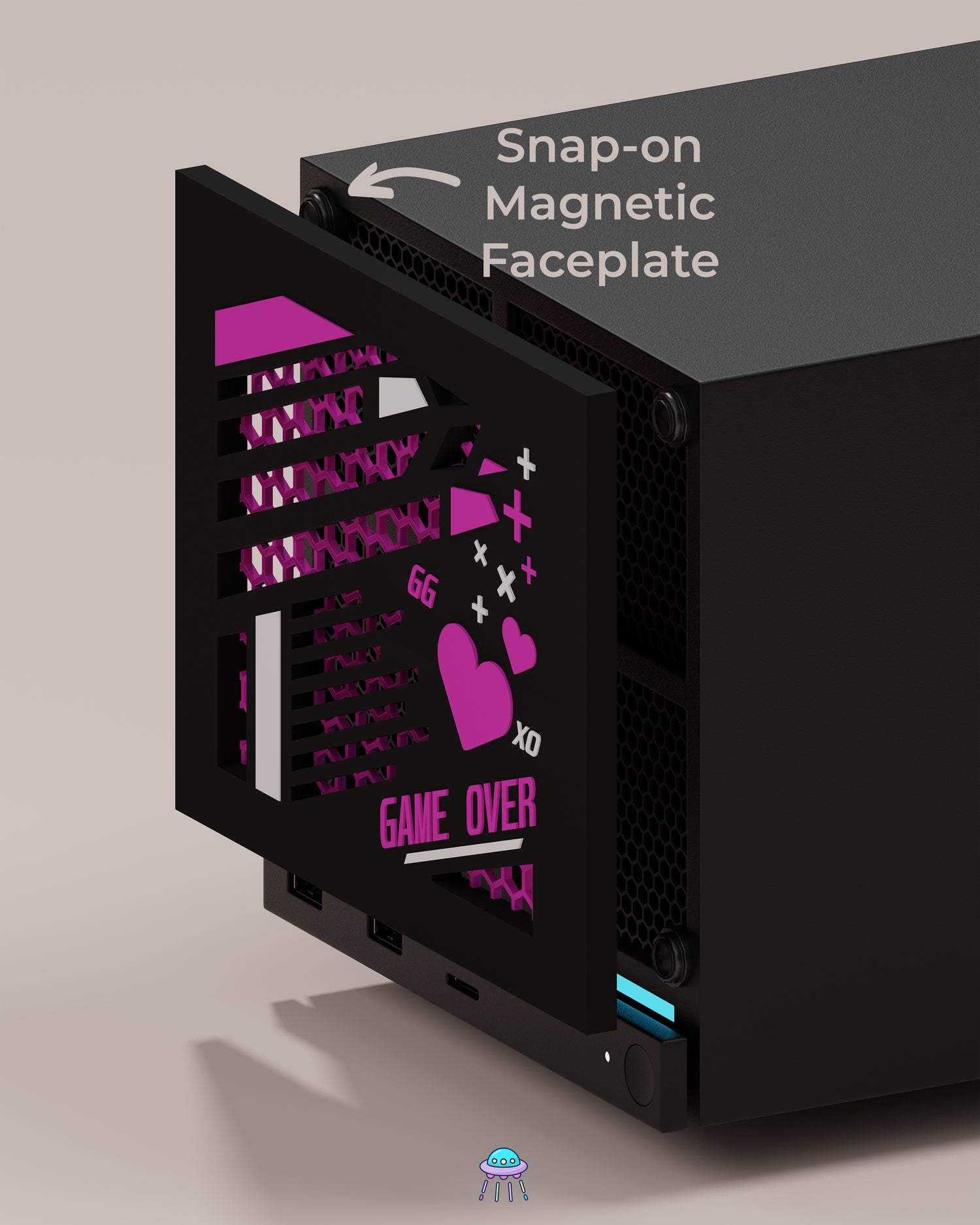 Gamer Girl Valve Steam Machine Faceplate / Face Cover - In Stock