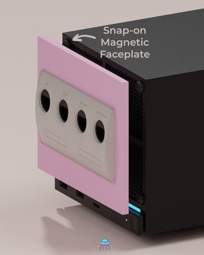 Girly Cube Valve Steam Machine Faceplate / Face Cover - In Stock
