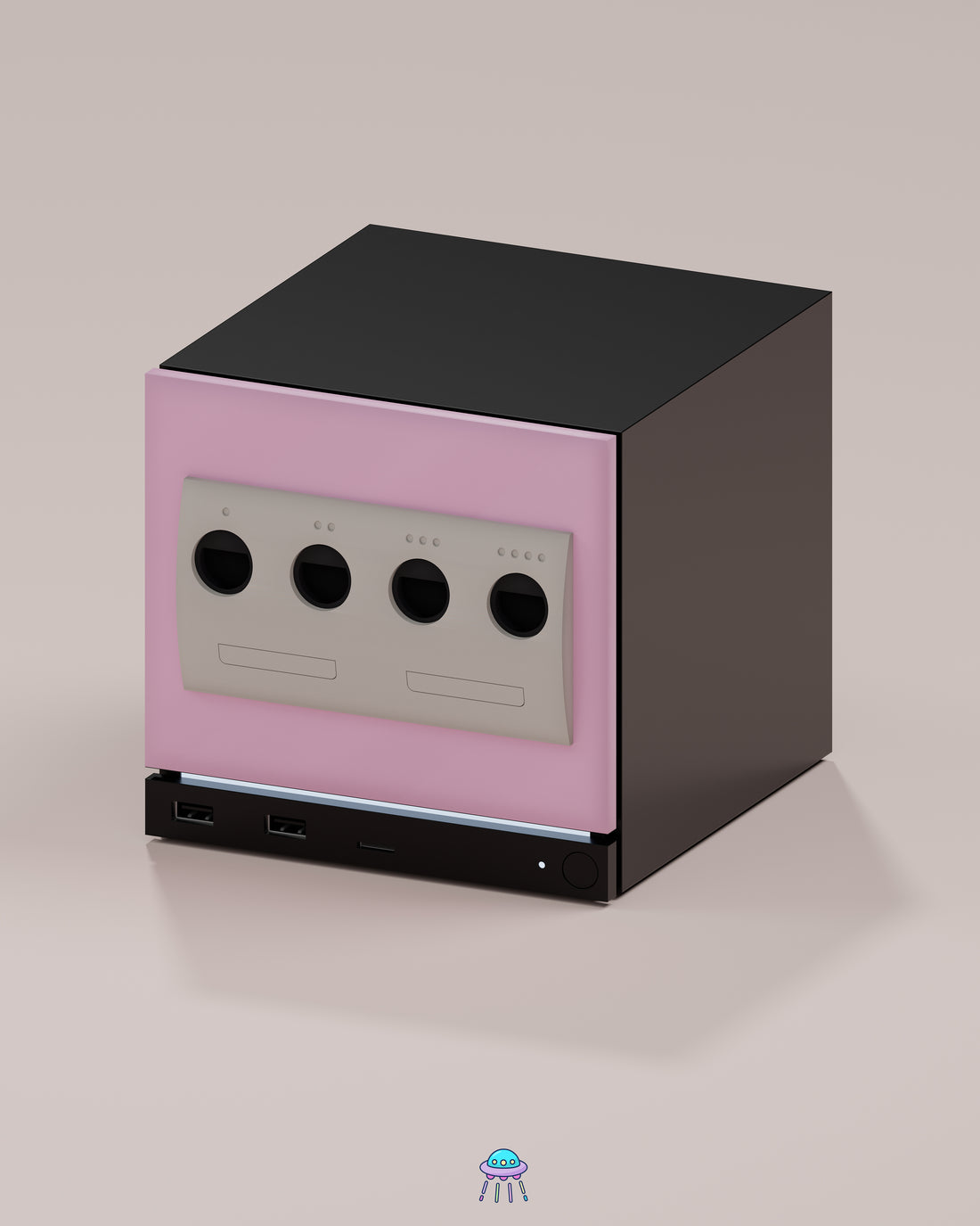 Girly Cube Valve Steam Machine Faceplate / Face Cover Pre-Order