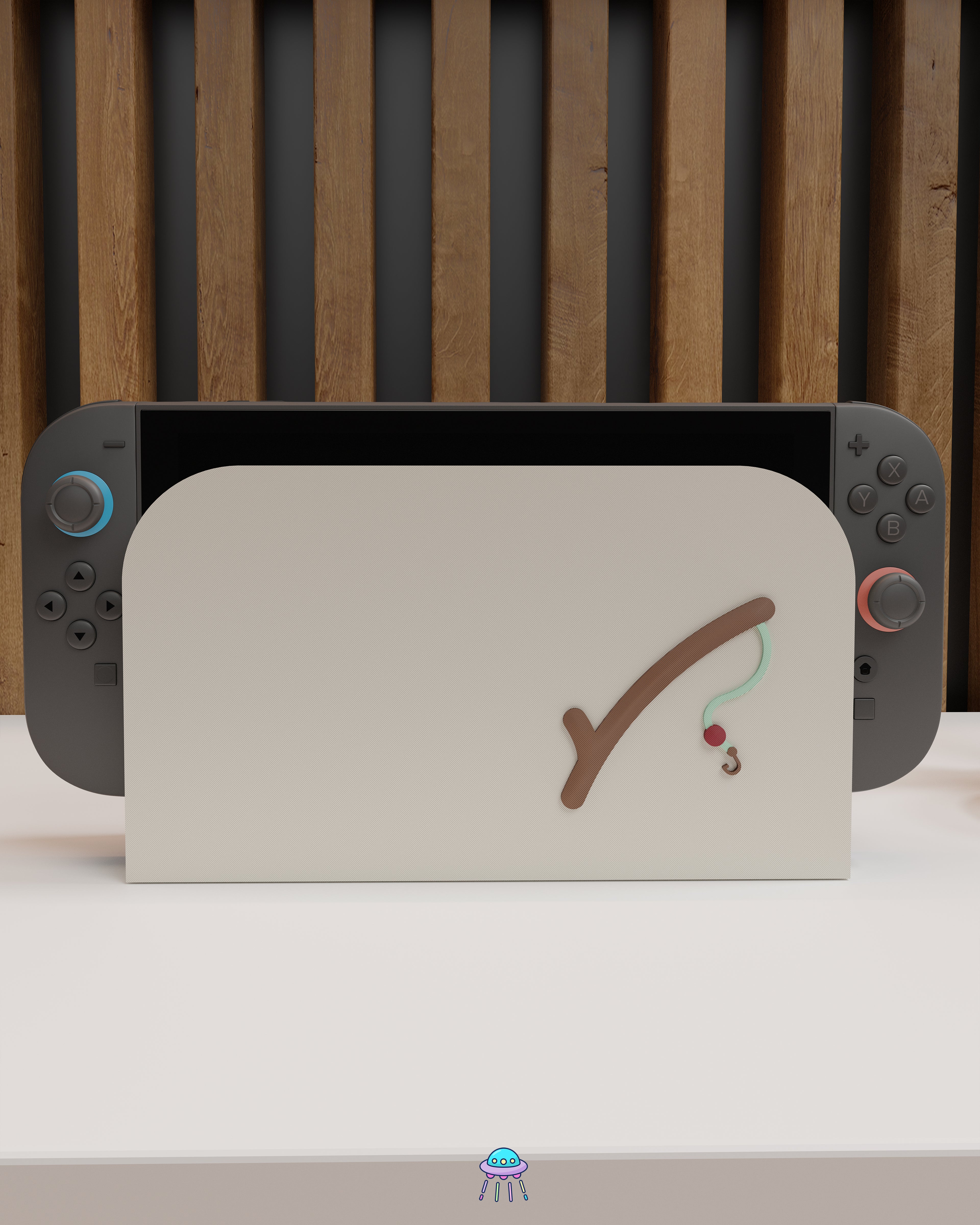 Gone Fishing Dock Cover for Nintendo Switch 2 – Original Faceplate Design