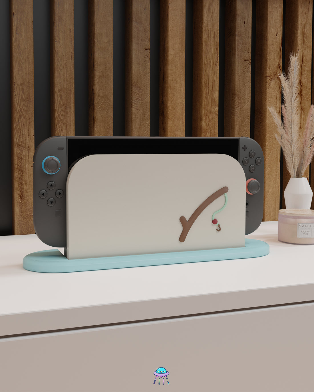 Gone Fishing Dock Cover for Nintendo Switch 2 – Original Faceplate Design