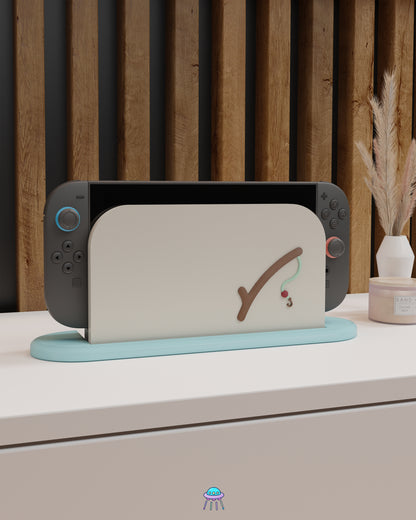 Gone Fishing Dock Cover for Nintendo Switch 2 – Original Faceplate Design