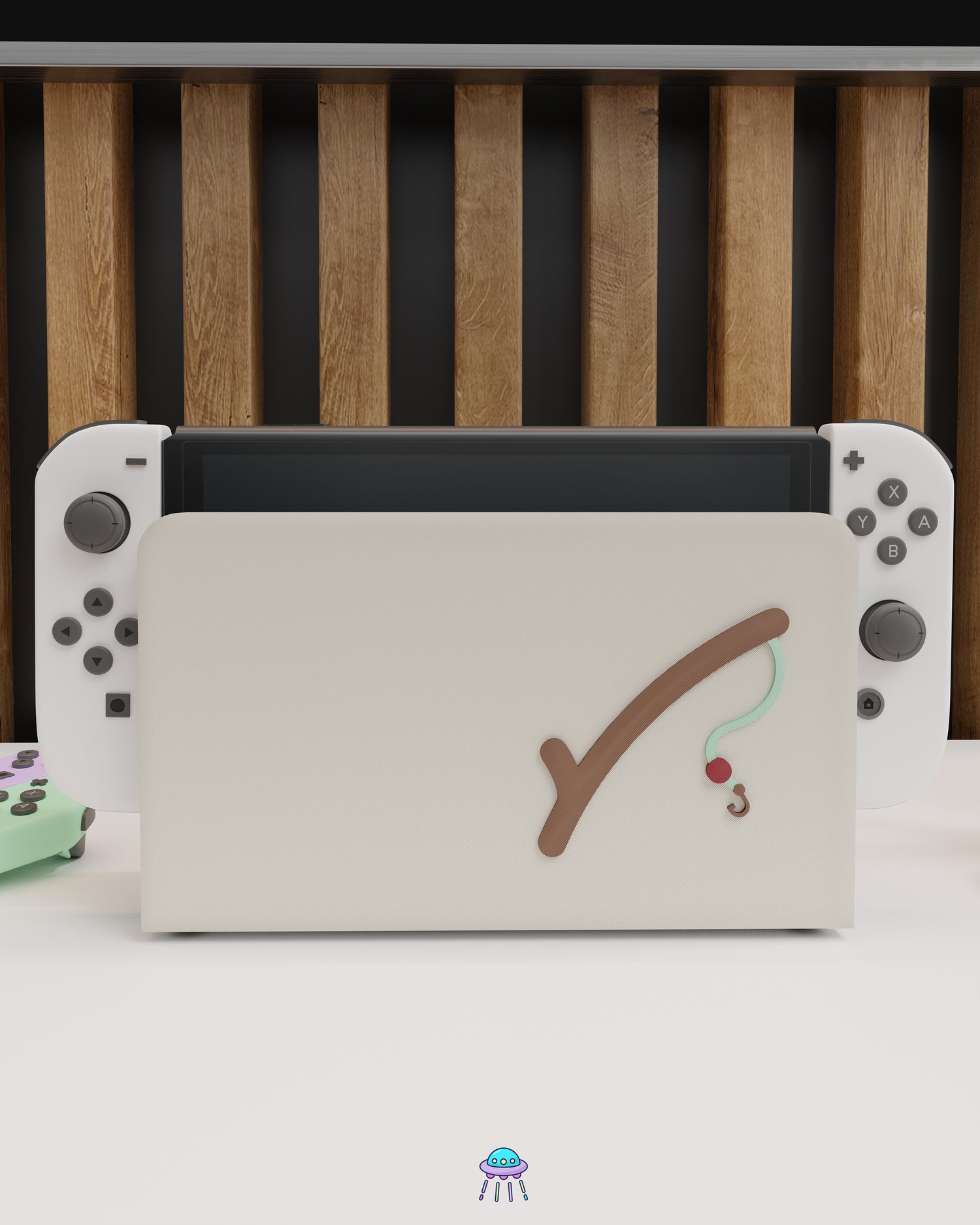 Gone Fishing Cover for Nintendo Switch – Original Faceplate Design