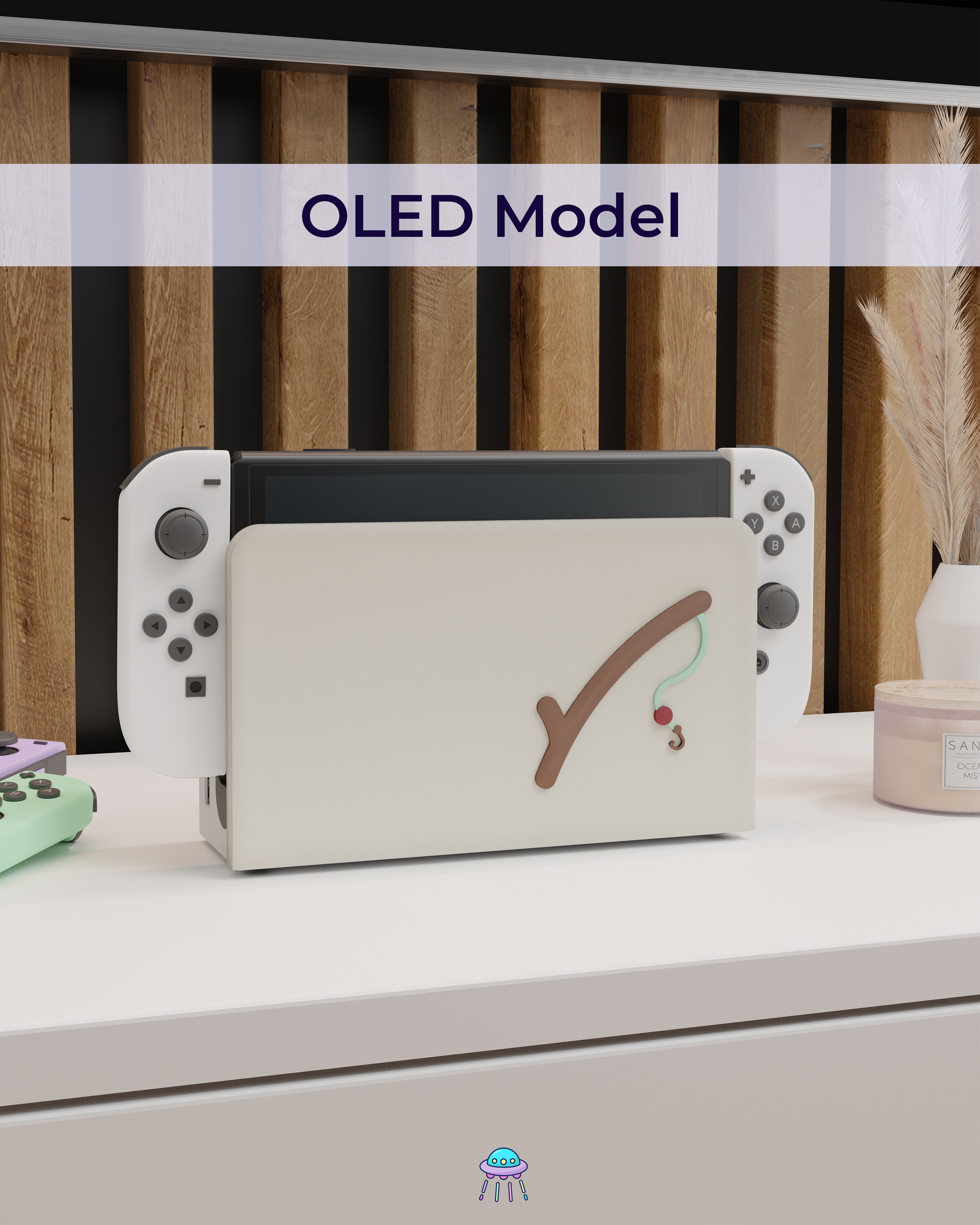 Gone Fishing Cover for Nintendo Switch – Original Faceplate Design